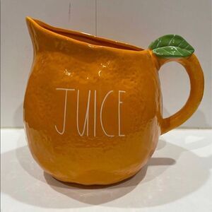 Rae Dunn Orange Juice Pitcher